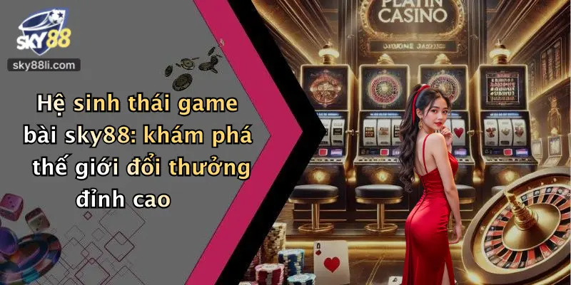 Hệ sinh thái game bài sky88: khám phá thế giới đổi thưởng đỉnh cao