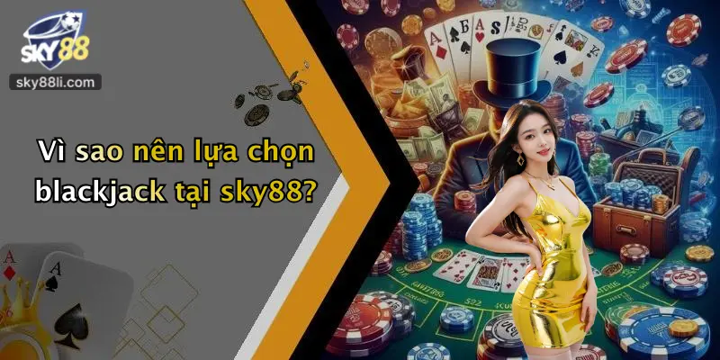 Blackjack Sky88 5 Vì sao nên lựa chọn blackjack tại sky88?